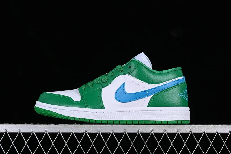 All categories Air Jordan Jordan series basketball shoes Air Jordan 1 Low G version pure original Air Jordan 1 Low "White Green" AJ1 Joe 1 white green low-top basketball shoes DC0774-304